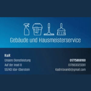 K&R Gebäudereinigung und Hausmeisterservice, 55743 Idar-Oberstein, Rheinland-Pfalz